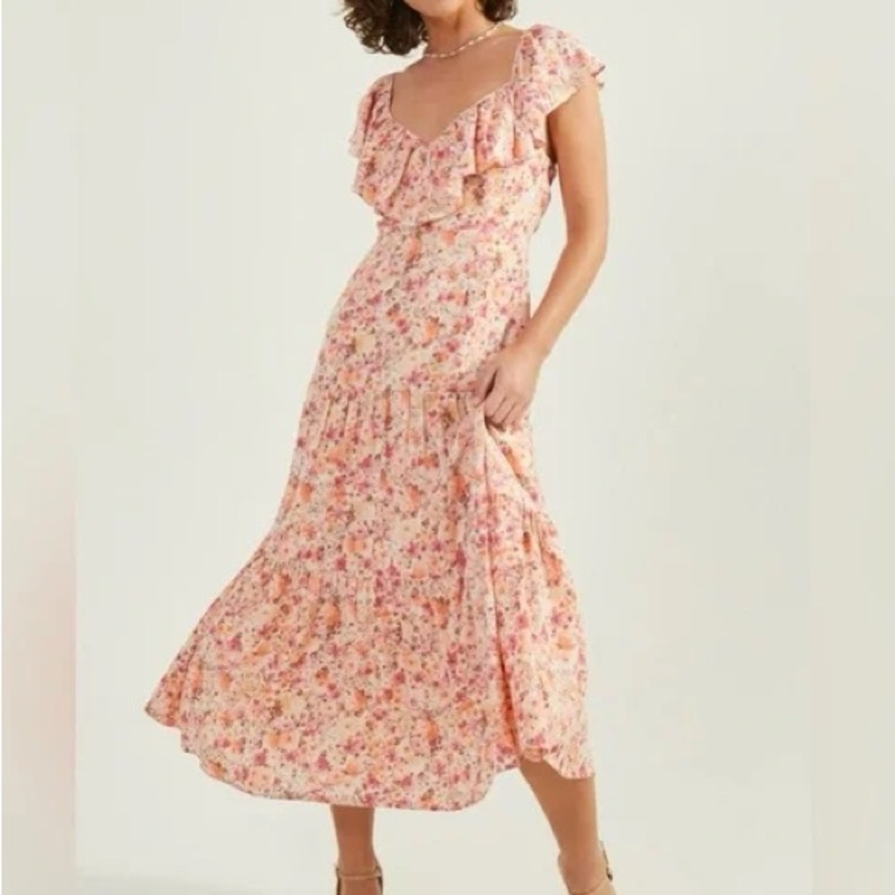 Altard state floral maxi dress